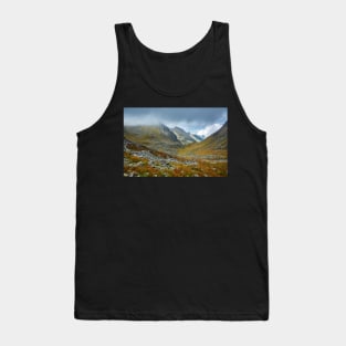 Mountains and clouds landscape Tank Top